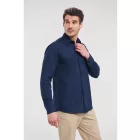 Russell hosszú ujjú ing Oxford Slim 135 tengerkék