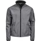 Tee Jays softshell dzseki 3-Layer 260 melírozott szürke