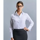 Russell hosszú ujjú női ing Ultimate Non-iron Shirt LS 120 fehér