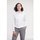 Russell hosszú ujjú női ing Ultimate Non-iron Shirt LS 120 fehér