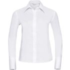 Russell hosszú ujjú női ing Ultimate Non-iron Shirt LS 120 fehér