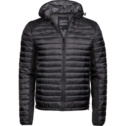 Tee Jays dzseki Outdoor Crossover fekete-melírozott fekete
