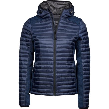 Tee Jays bélelt női dzseki Outdoor Crossover tengerkék-melírozott tengerkék