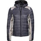 Tee Jays bélelt női dzseki Outdoor Crossover szürke-melírozott szürke
