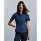 Russell rövid ujjú női ing Ultimate Stretch 130 tengerkék