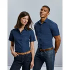 Russell rövid ujjú női ing Ultimate Stretch 130 tengerkék