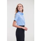 Russell rövid ujjú női ing Ultimate Stretch 130 égszínkék