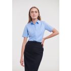Russell rövid ujjú női ing Ultimate Stretch 130 égszínkék