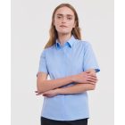 Russell rövid ujjú női ing Ultimate Stretch 130 égszínkék