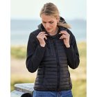 Tee Jays női dzseki Hooded Crossover fekete