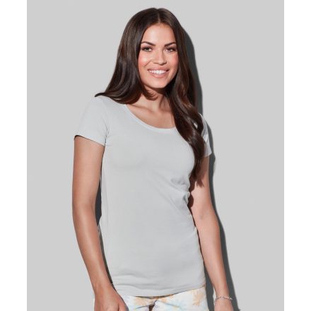 Stars női póló Crew Neck Claire 170 púder szüre