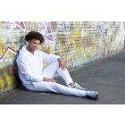 Jerzees jogger nadrág Unisex NuBlend 244 fehér