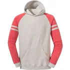 Jerzees pulóver NuBlend Varsity 271 melírozott zab-melírozott piros