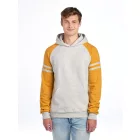 Jerzees pulóver NuBlend Varsity 271 melírozott zab-melírozott mustár