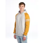 Jerzees pulóver NuBlend Varsity 271 melírozott zab-melírozott mustár