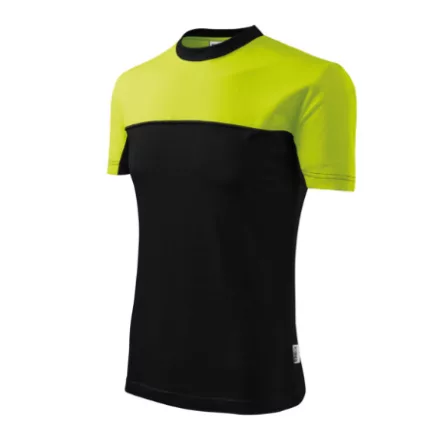 Rimeck póló Colormix 200 fekete-lime-fekete