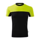 Rimeck póló Colormix 200 fekete-lime-fekete