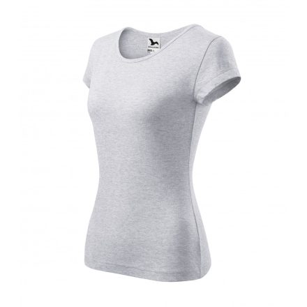 Adler/Malfini női póló Pure 150 világosszürke melírozott