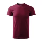 Malfini póló Basic 160 garnet
