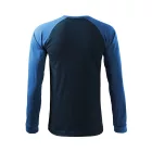 Rimeck hosszú ujjú póló Street 180 tengerkék-azúrkék