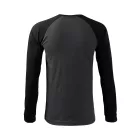 Rimeck hosszú ujjú póló Street 180 ébenszürke-fekete