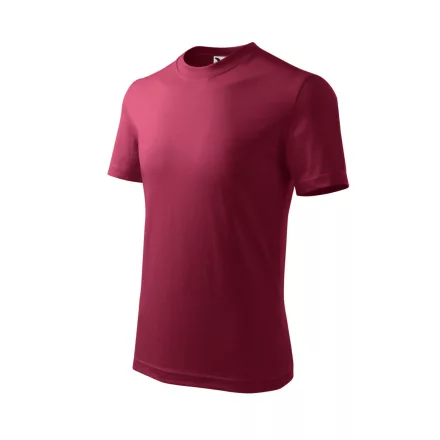 Malfini gyerek póló Basic 160 garnet