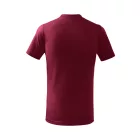 Malfini gyerek póló Basic 160 garnet