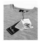 Malfini hosszú ujjú póló Merino Rise LS 190 melírozott sötétszürke