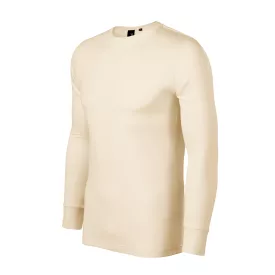 Malfini hosszú ujjú póló Merino Rise LS 190 mandula