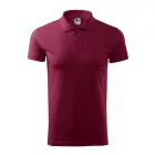 Malfini galléros póló Single Jersey 180 garnet