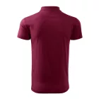 Malfini galléros póló Single Jersey 180 garnet