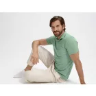 Malfini galléros póló Pique 200 zsálya