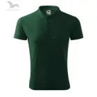 Adler/Malfini galléros póló Pique 200 sötétzöld