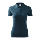 Adler/Malfini női galléros póló Pique 200 tengerkék