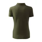 Malfini női galléros póló Pique 200 military