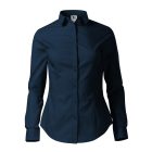 Adler/Malfini hosszú ujjú női ing Style 125 tengerészkék