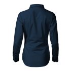 Adler/Malfini hosszú ujjú női ing Style 125 tengerészkék