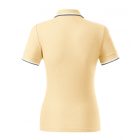 Malfini női galléros póló Focus 180 vanília-fehér-tengerkék