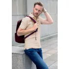 Malfini galléros póló Prime 200 mandula