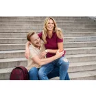 Malfini galléros póló Prime 200 mandula