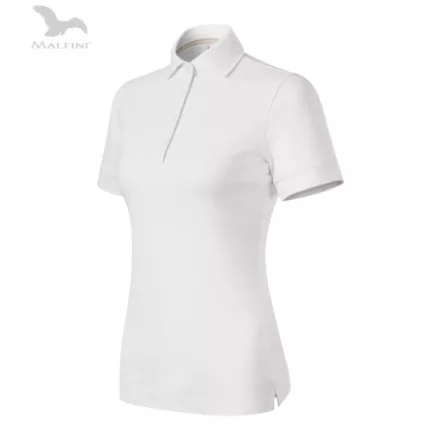 Malfini női galléros póló Prime 200 fehér