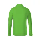 Malfini hosszú ujjú gyerek galléros póló Pique LS 200 almazöld