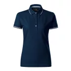 Malfini galléros női póló Perfection 200 tengerkék