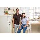 Malfini rövid ujjú ing Flash 105 kávé