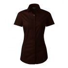 Malfini rövid ujjú női blúz Flash 105 kávé