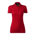 Malfini galléros női póló Grand 160 F1 piros-fekete