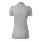 Malfini galléros női póló Grand 160 ezüst-antracit