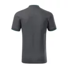 Malfini galléros póló Diamond 215 antracitszürke-kék