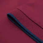 Malfini női galléros póló Diamond 215 garnet-tengerkék