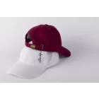 Malfini baseball sapka 6P garnet